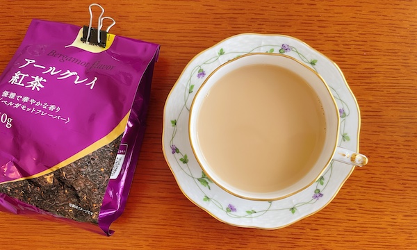 日東紅茶「アールグレイ紅茶 ベルガモットフレーバー」をレビュー！ロイヤルミルクティーがうまい