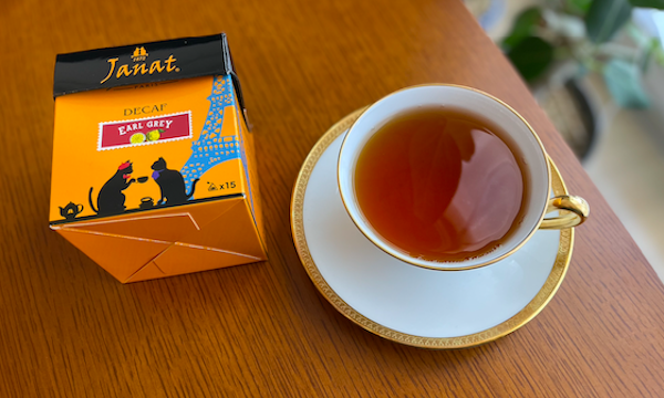 Janat（ジャンナッツ ）「デカフェアールグレイ」はオレンジ香る爽やかな紅茶