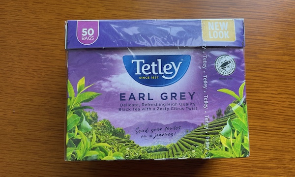 テトリー（Tetley）「Tetley Earl Grey」はミルクとの相性が良い！手軽なアールグレイ