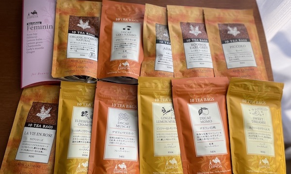 ルピシアのお茶の福袋 2024冬「竹の福袋 (ノンカフェイン・ローカフェイン・ハーブ)」を購入！