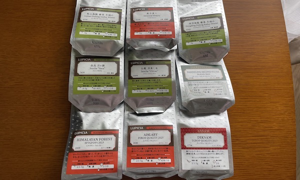 ルピシアのお茶の福袋 2024夏「竹の福袋 (紅茶・緑茶・烏龍茶)」を購入！